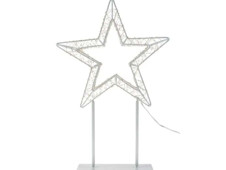 COCON LED-Stern 3D, Metall, klein
