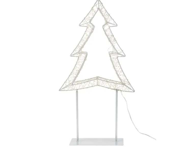 COCON LED-Tannenbaum 3D, Metall, klein