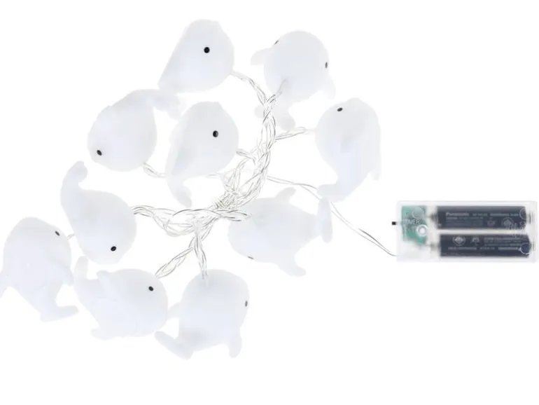 COCON Lichterkette Wal, 165 cm