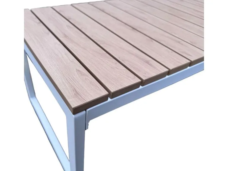 COCON Loungeset Melide, Beige/Grau/Weiss, 3 Sitzplätze