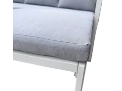 COCON Loungeset Melide, Beige/Grau/Weiss, 3 Sitzplätze