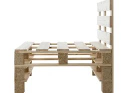 COCON Palettensofa Nature, 120 x 50/86 x 80