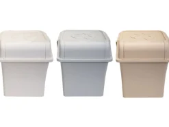 COCON Recyclingbehälter Sorto Mehrfarbig, 3 Stück, 45 L