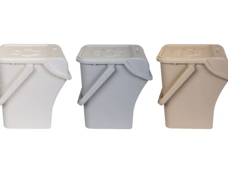 COCON Recyclingbehälter Sorto Mehrfarbig, 3 Stück, 45 L