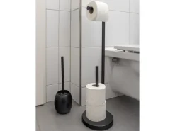 COCON Toilettenbürste mit Gummikopf Schwarz