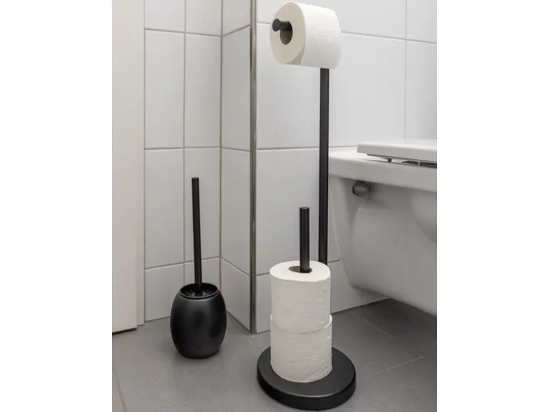 COCON Toilettenbürste mit Gummikopf Schwarz