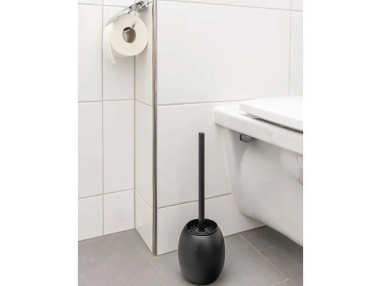 COCON Toilettenbürste mit Gummikopf Schwarz