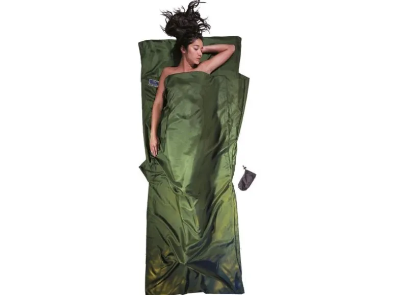 cocoon Schlafsackeinlage TravelSheet, Seide, Grün