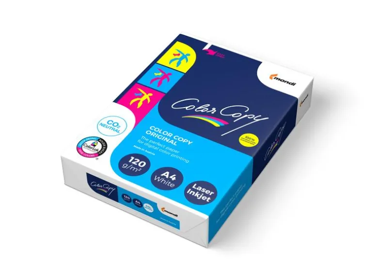 Colorcopy Kopierpapier ColorCopy A4, Hochweiss, 120 g/m², 250 Blatt