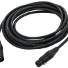 Cordial XLR-Kabel XLRm-XLRf 5 m, Schwarz