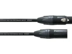 Cordial XLR-Kabel XLRm-XLRf 5 m, Schwarz