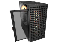 Cougar Airface Eco ARGB Midi-Tower, Schwarz, mit ARGB-Lüftern