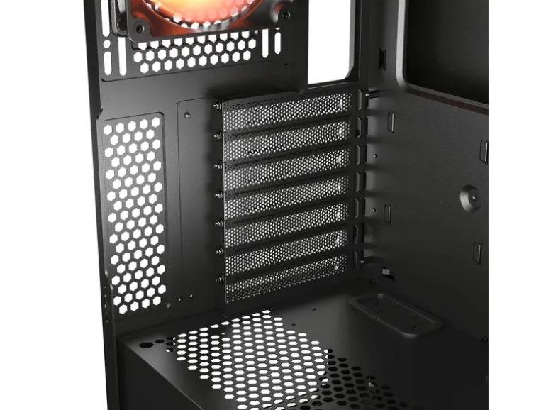 Cougar Airface Eco ARGB Midi-Tower, Schwarz, mit ARGB-Lüftern
