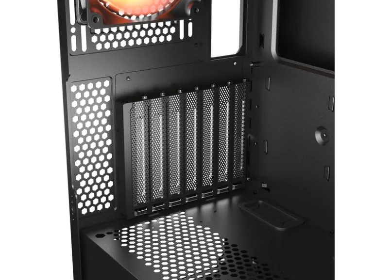 Cougar Airface Eco ARGB Midi-Tower, Schwarz, mit ARGB-Lüftern