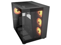 Cougar PC-Gehäuse FV150 ARGB Midi-Tower ARGB Schwarz
