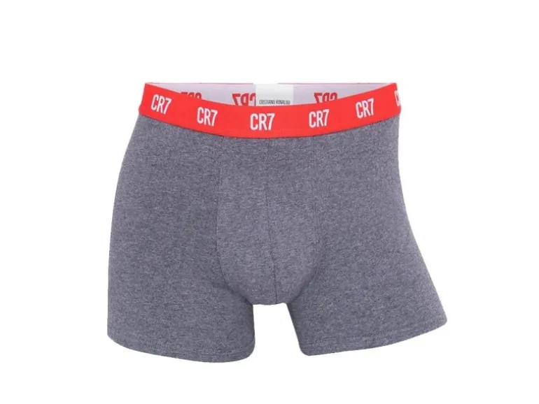 CR7 CR7, 5er-Pack Grau/Rot/Navy, XL