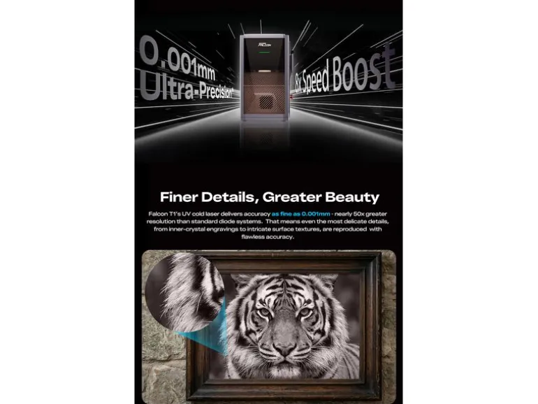Creality Creality Lasergravierer Falcon T1 Fiber 20W Fiber, 20 W