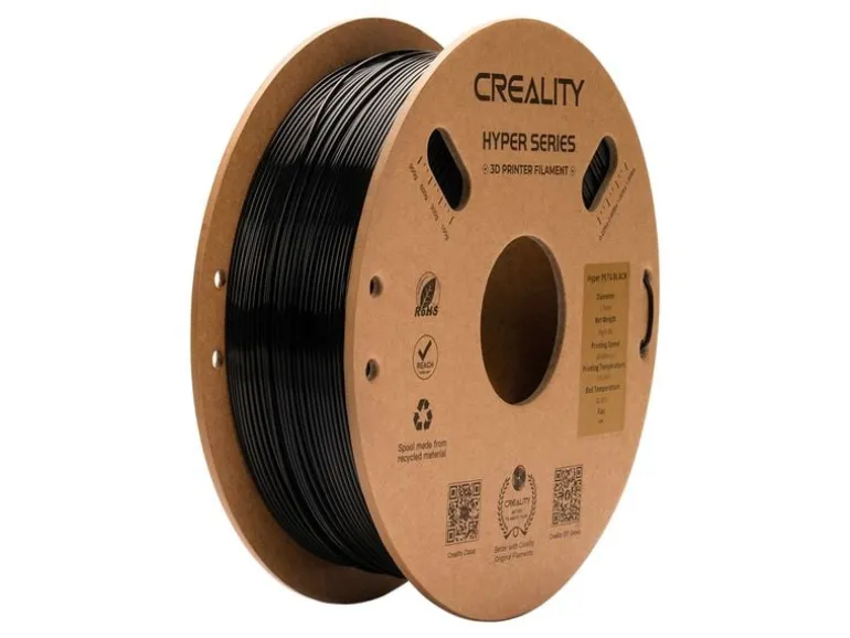 Creality Filament PETG Hyper Schwarz, 1.75 mm, 1 kg