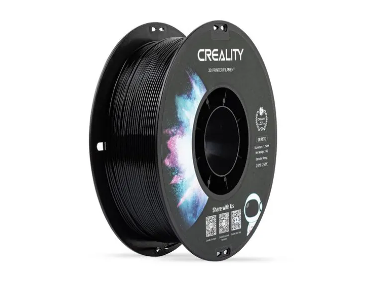 Creality Filament PETG, Schwarz, 1.75 mm, 1 kg