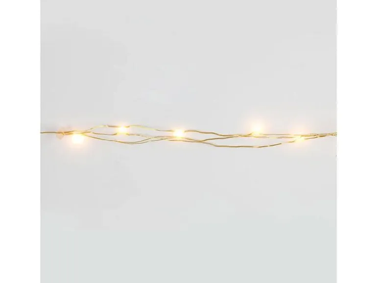 Creativ Company Lichterkette LED Mini 315 cm, Gold