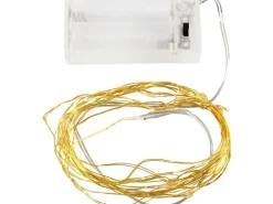 Creativ Company Lichterkette LED Mini 315 cm, Gold