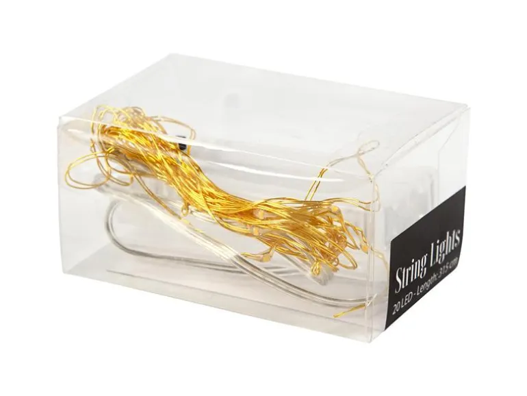 Creativ Company Lichterkette LED Mini 315 cm, Gold