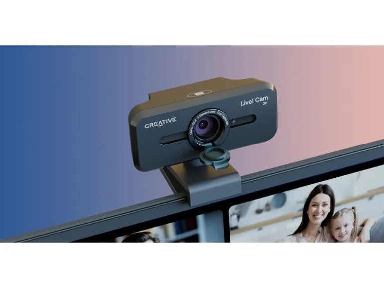 CREATIVE Webcam LiveCam Sync 2K V3 Schwarz