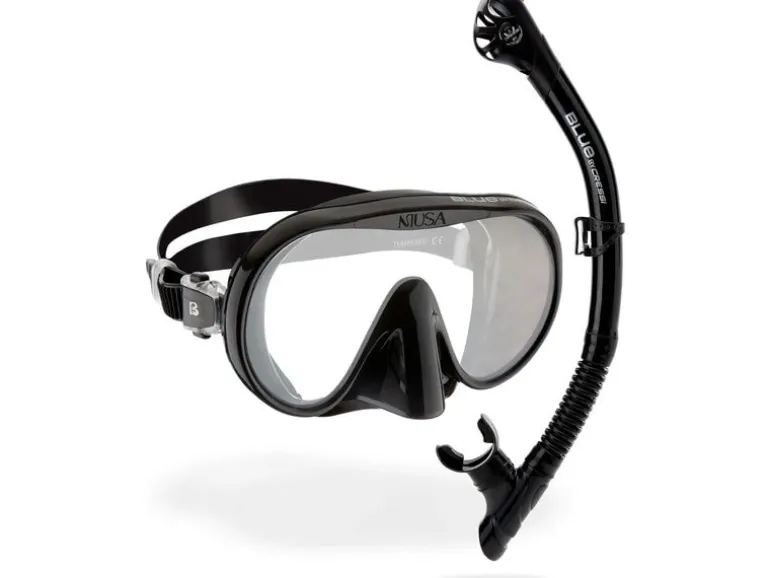 CRESSI Musa + Scilla combo, Schwarz