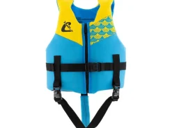 CRESSI Schwimmweste Froggy, azurblau/gelb, 3-6 Jahre