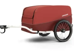 Croozer Veloanhänger Cargo Pakko Lava Red