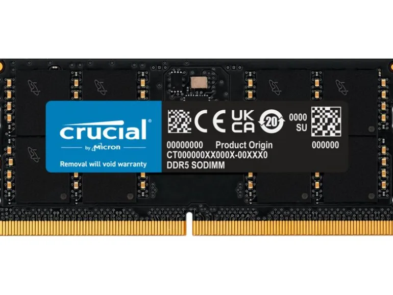 Crucial SO-DDR5-RAM CT32G48C40S5 4800 MHz 1x 32 GB