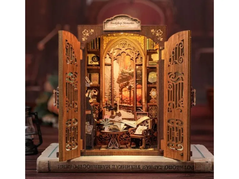 Cutebee Bausatz Verborgene Bücherstube