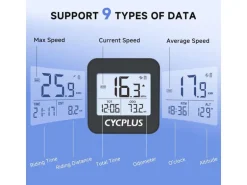 CYCPLUS Fahrrad GPS G1 Black