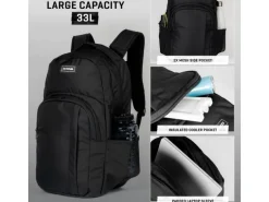 DAKINE Freizeitrucksack CAMPUS BACKPACK 33 l 33 l, Black