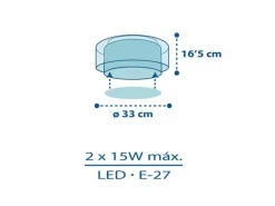 Dalber Deckenlampe Police