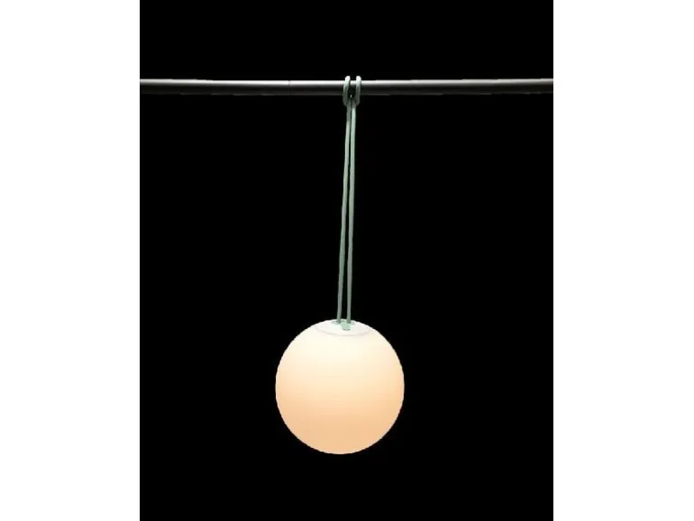 Dameco LED Hängelampe Outdoor weiss D20 cm, 3000 Kelvin, 80 lm, 4W