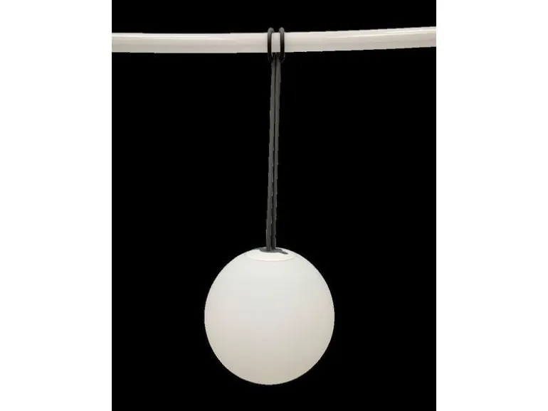 Dameco LED Hängelampe Outdoor weiss D20 cm, 3000 Kelvin, 80 lm, 4W