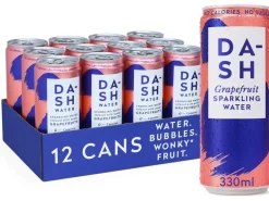 Dash Water Soft-Drinks Sparkling Grapefruit 12 x 0.33 l