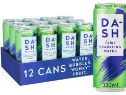 Dash Water Sparkling Lime 12 x 0.33 l