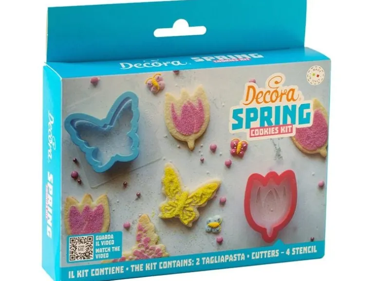 Decora Guetzli-Ausstecher It's Spring 4-teilig
