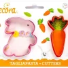 Decora Guetzli-Ausstecher 2 Stück, Hase und Karotte
