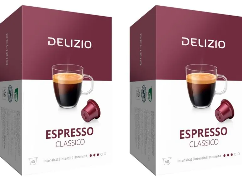 Delizio Kaffeekapseln Espresso Classico 2 x 48 Stück