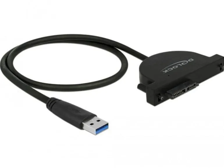 Delock Adapterkabel USB 3.0 Typ-A - Slim SATA 13 Pin Slimline