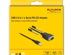 Delock Adapter USB 2.0 - Seriell RS-232