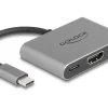 Delock Adapter USB Type-C - USB 3.0/USB Type-C/HDMI