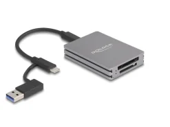 Delock Card Reader Extern 91011 USB Typ-C für SD/CFexpress Typ B