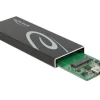 Delock Externes Gehäuse für M.2 SATA SSD mit USB Type-C M.2