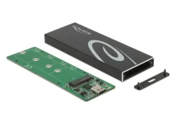 Delock Externes Gehäuse für M.2 SATA SSD mit USB Type-C M.2