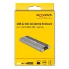 Delock Externes Gehäuse M.2 NVME zu USB USB3.2 Gen2 Typ-C 20Gbps
