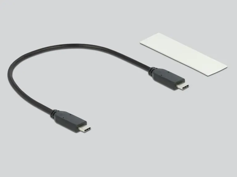 Delock Externes Gehäuse M.2 NVME zu USB USB3.2 Gen2 Typ-C 20Gbps